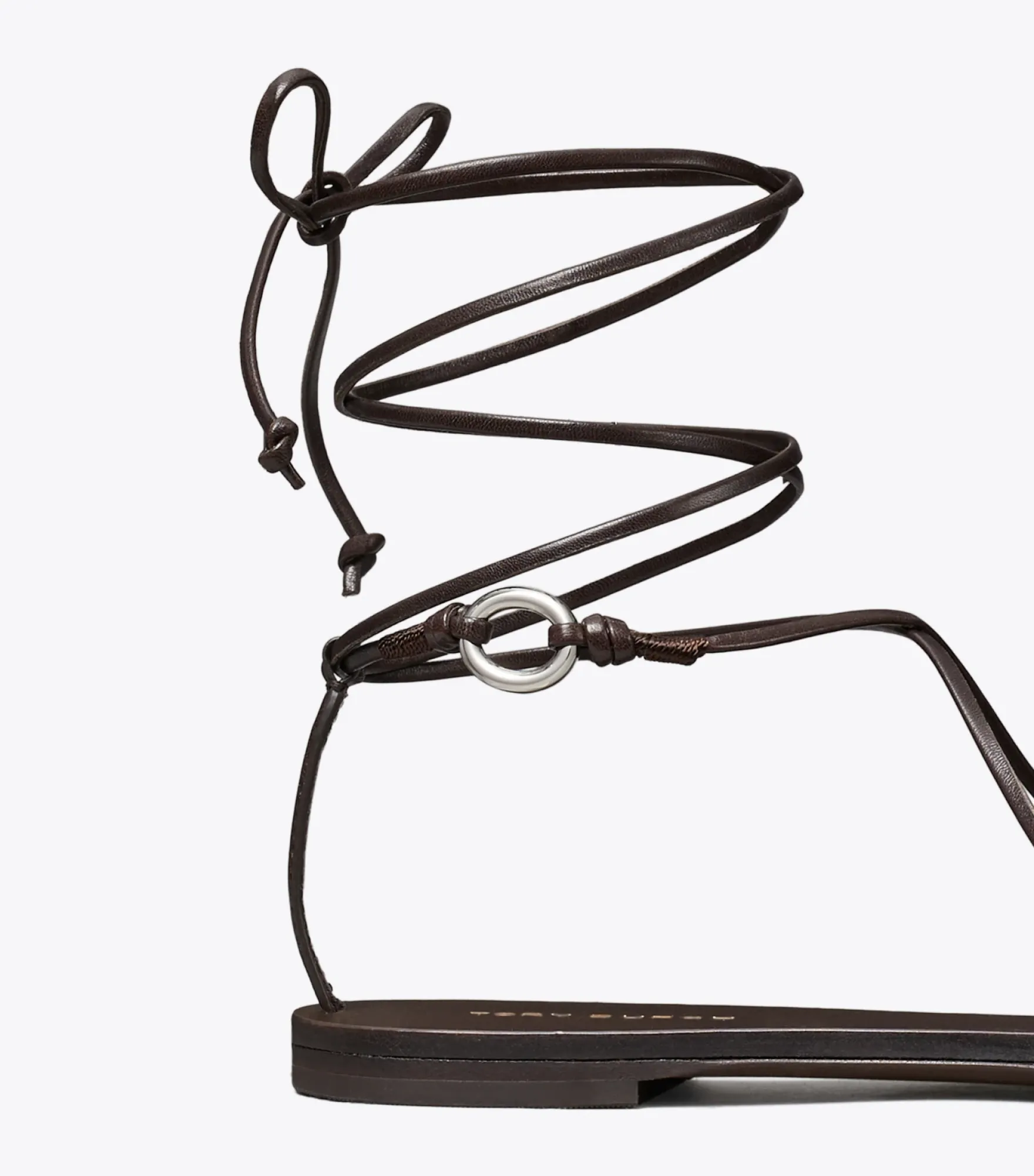 LINKED LACE-UP SANDAL