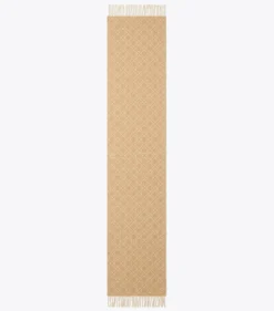 LÄNGLICHER SCHAL MIT T-MONOGRAMM