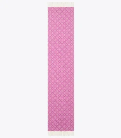 LÄNGLICHER SCHAL MIT T-MONOGRAMM