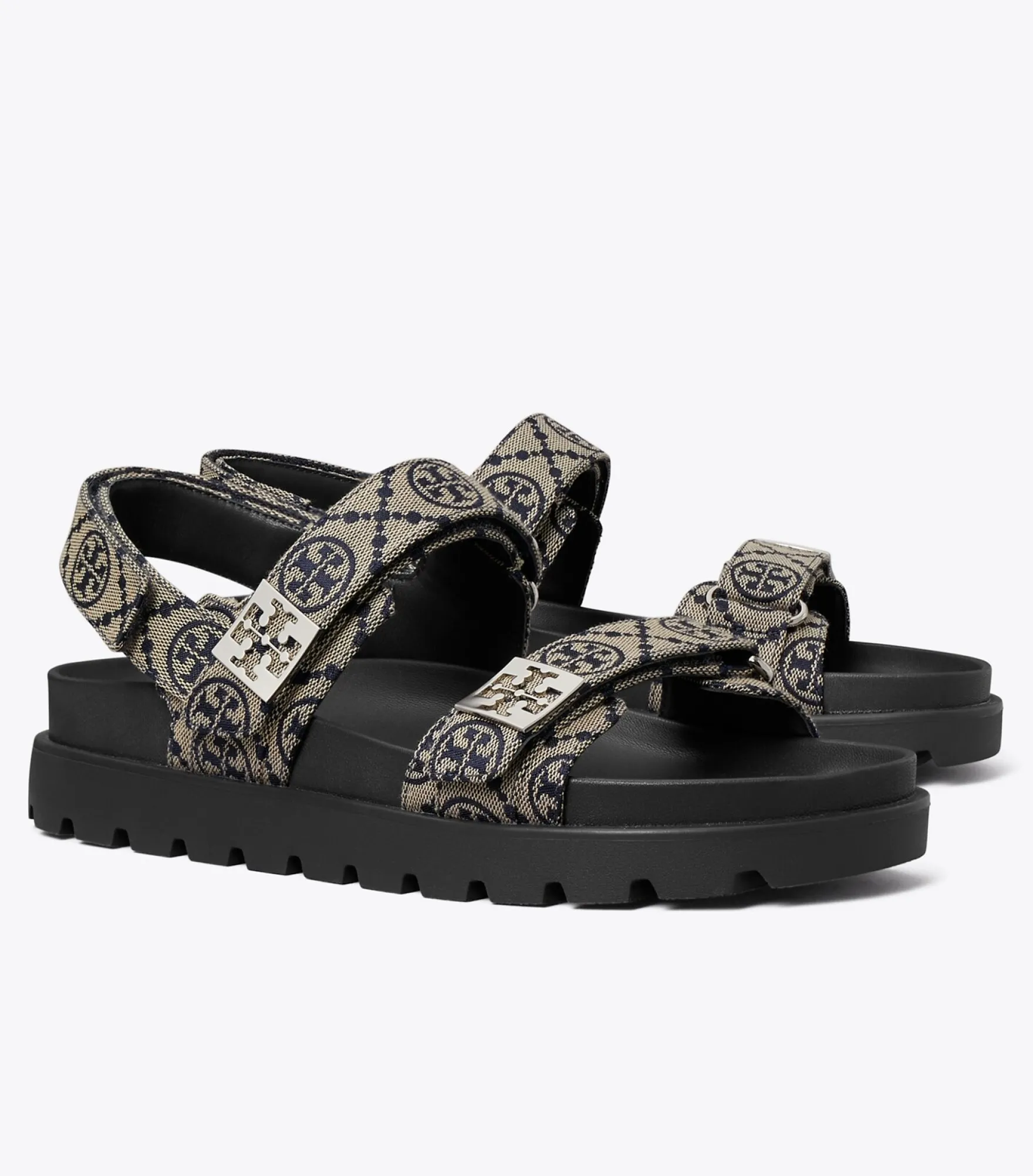 MELLOW SPORTSANDALE MIT T-MONOGRAMM