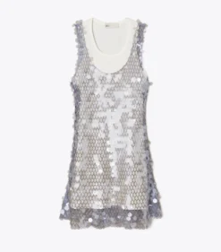 MESHKLEID MIT PAILLETTEN