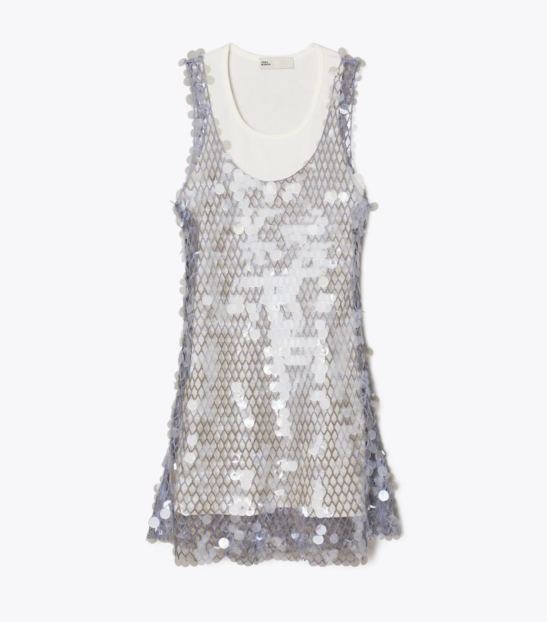 MESHKLEID MIT PAILLETTEN