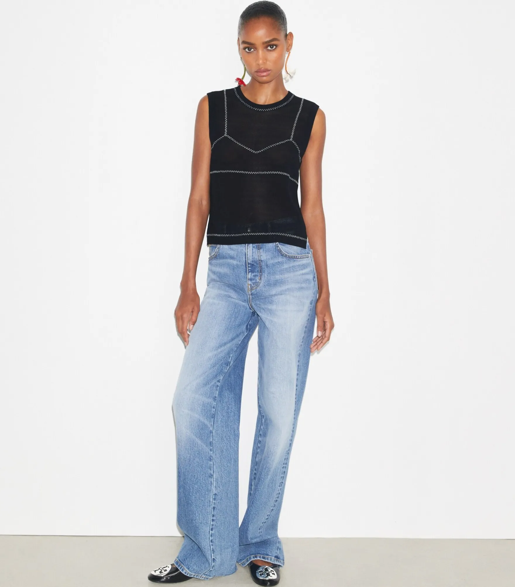 MESHTOP AUS BAUMWOLLE UND NYLON