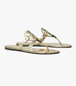 MILLER SANDALE IN METALLIC