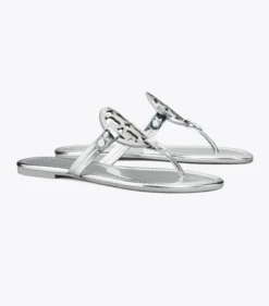 MILLER SANDALE IN METALLIC