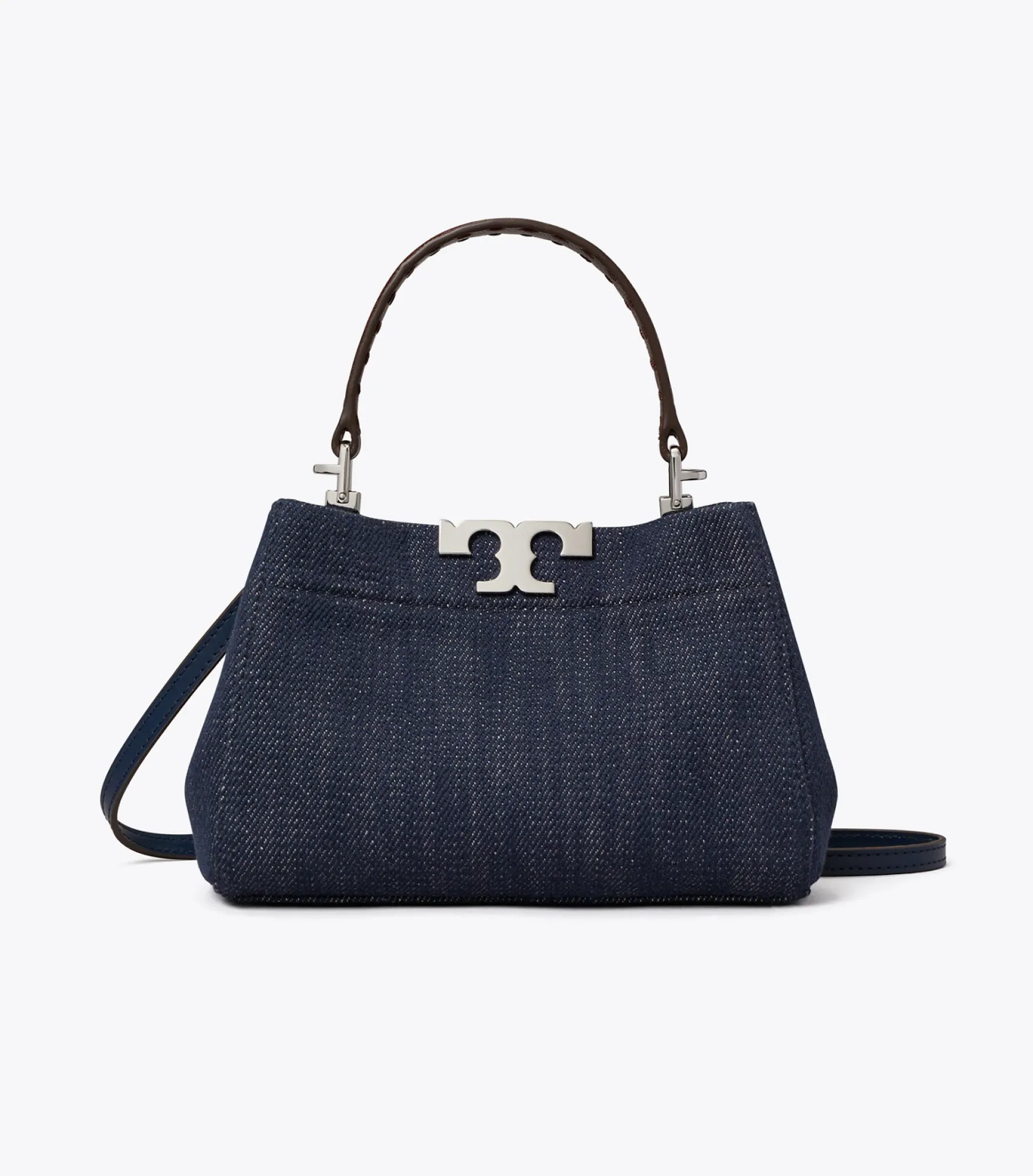 MINI ELEANOR HENKELTASCHE AUS DENIM