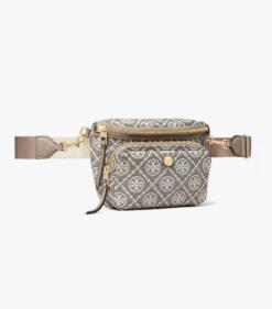 MINI-GÜRTELTASCHE AUS BESCHICHTETEM JACQUARD MIT T-MONOGRAMM