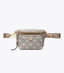 MINI-GÜRTELTASCHE AUS BESCHICHTETEM JACQUARD MIT T-MONOGRAMM