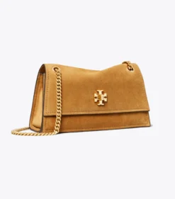 MINI KIRA SCHULTERTASCHE AUS WILDLEDER MIT DREHVERSCHLUSS