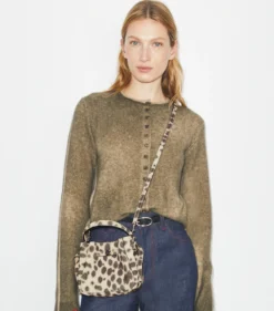 MINI ROMY BUCKET BAG AUS WILDLEDER