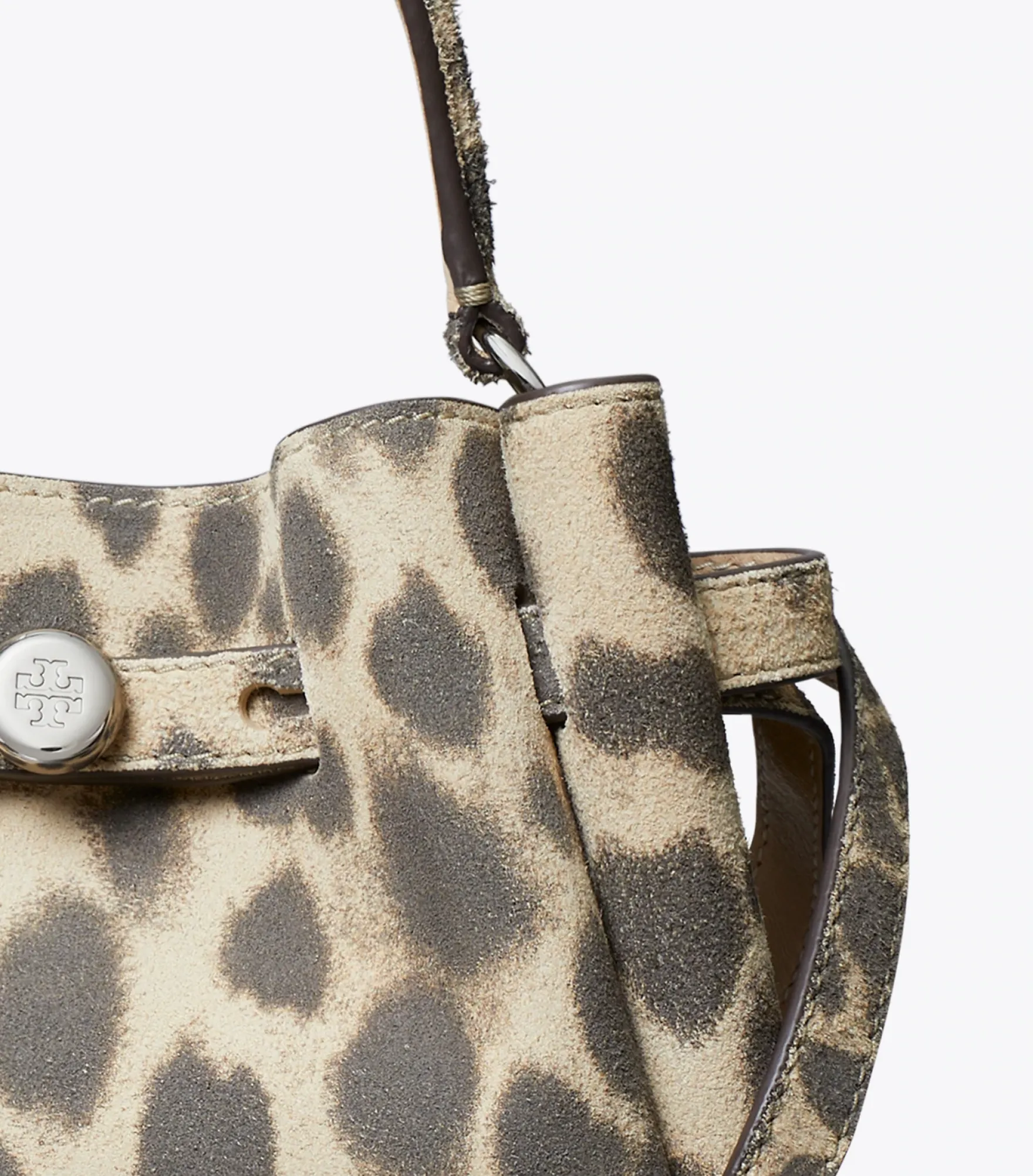 MINI ROMY BUCKET BAG AUS WILDLEDER