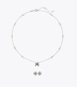 MOONDANCE GESCHENKSET AUS HALSKETTE MIT ANHÄNGER UND OHRRINGEN