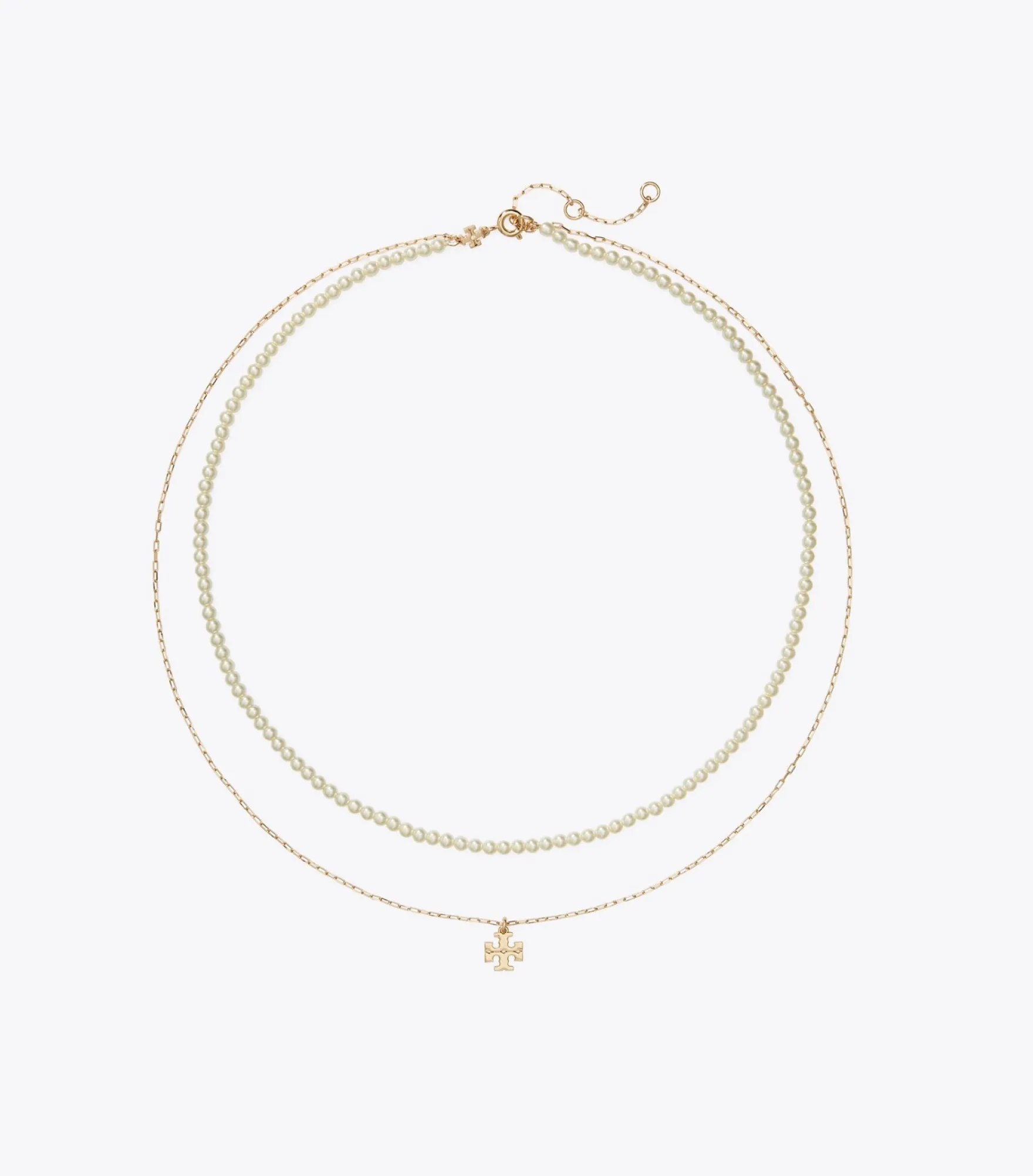 MOONDANCE LAYERED PEARL NECKLACE