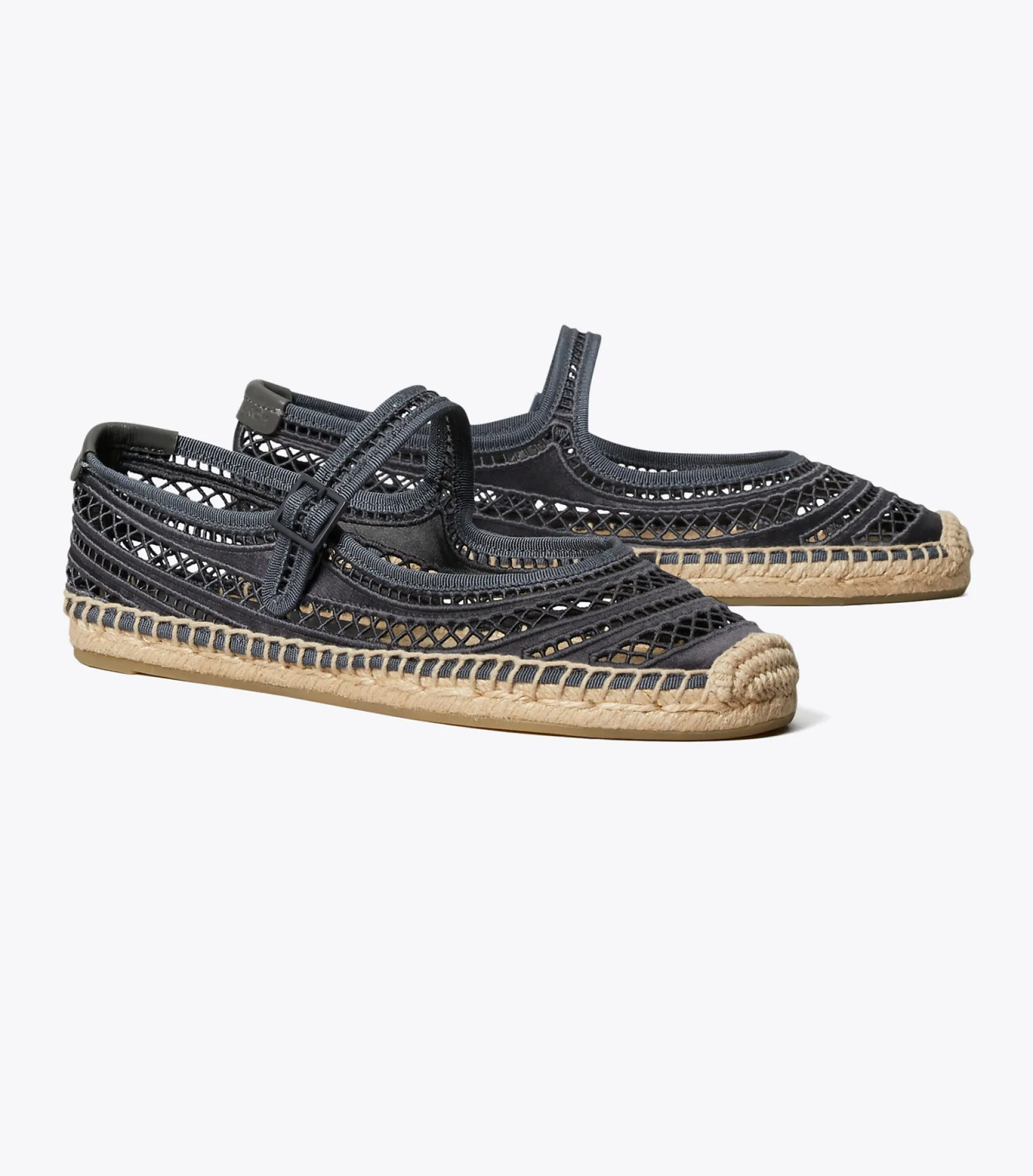 OPEN WEAVE MARY-JANE-ESPADRILLE