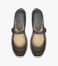OPEN WEAVE MARY-JANE-ESPADRILLE
