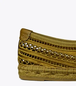 OPEN WEAVE MARY-JANE-ESPADRILLE