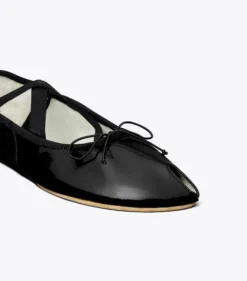 PEEP-TOE MARY JANE BALLET