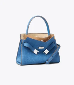 PETITE LEE RADZIWILL DOUBLE BAG AUS NUBUKLEDER
