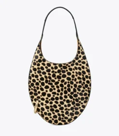 PIERCED CALF HAIR HANDBAG
