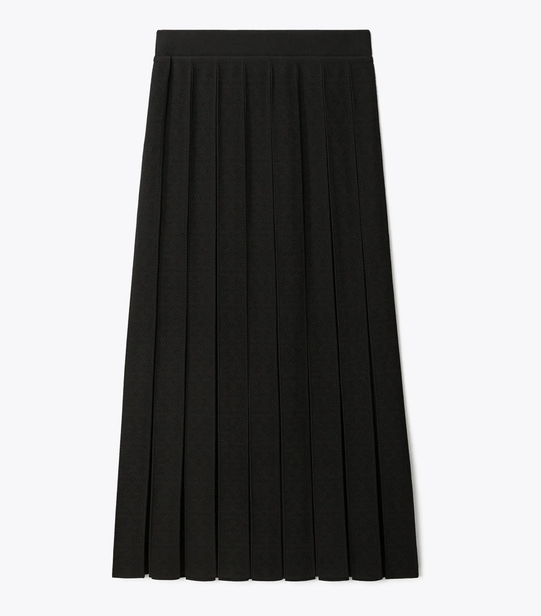 PLEATED LACE SKIRT