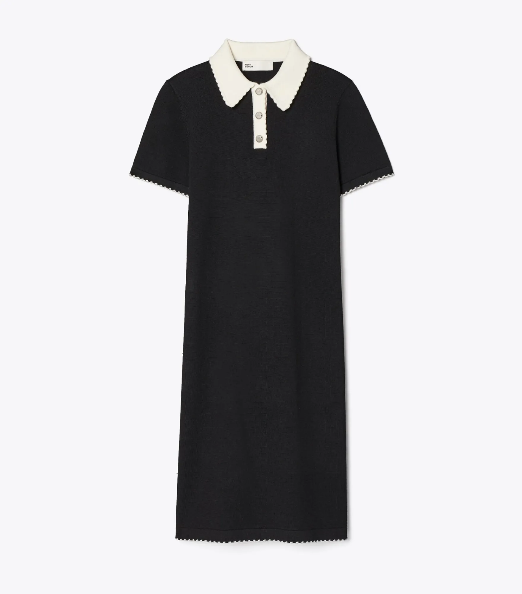 POLOKLEID AUS WOLLE MIT WELLENKANTE