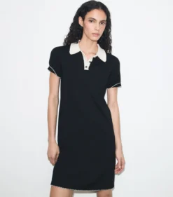 POLOKLEID AUS WOLLE MIT WELLENKANTE