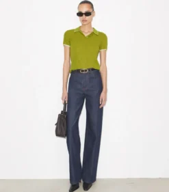 POLOSHIRT AUS WOLLE