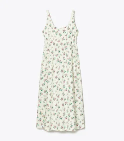 POPELINE-KLEID MIT BONDING