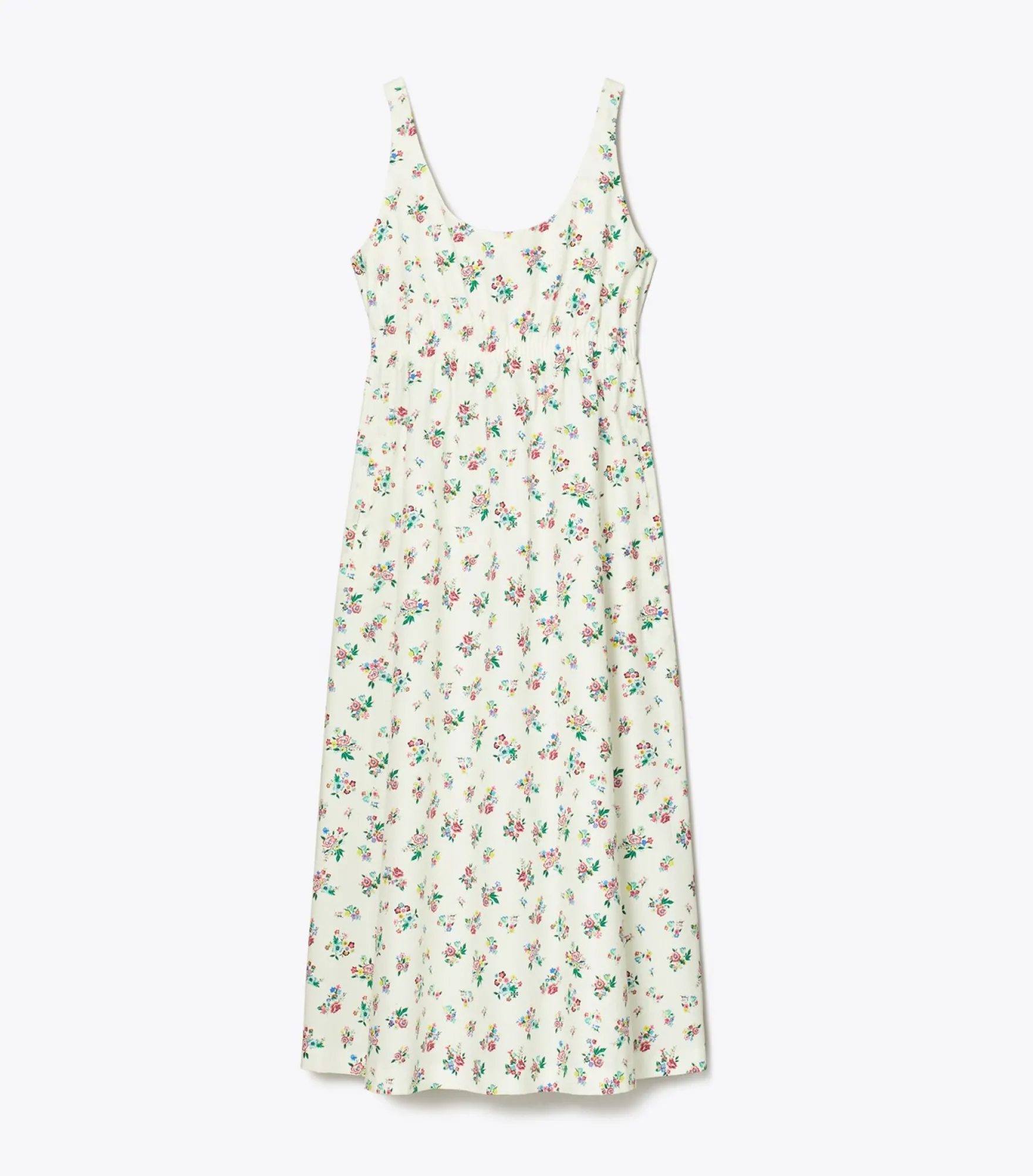 POPELINE-KLEID MIT BONDING