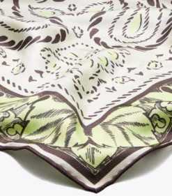 QUADRATISCHES OVERSIZE-BANDANATUCH MIT KAKADU-PRINT
