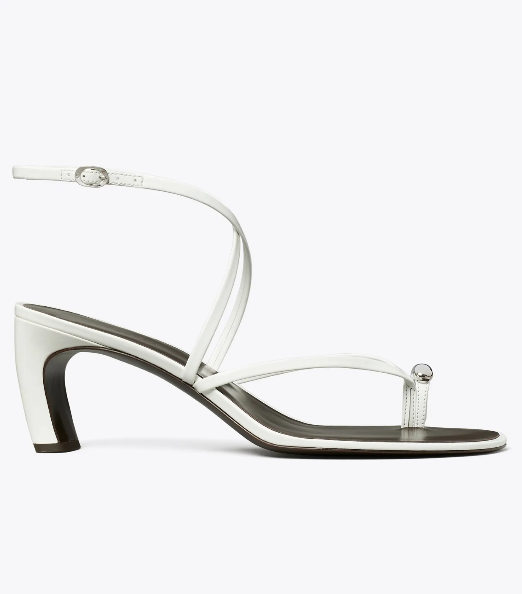RIEMCHENSANDALETTE MIT PIERCINGDETAIL