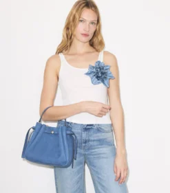 ROMY BUCKET BAG AUS NUBUKLEDER