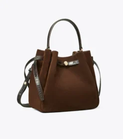ROMY BUCKET BAG AUS WILDLEDER