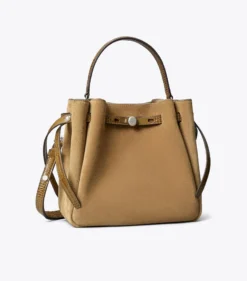 ROMY BUCKET BAG AUS WILDLEDER