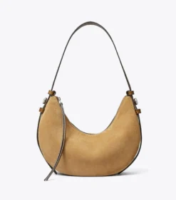 ROMY HALF MOON TASCHE AUS WILDLEDER