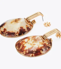 RUNWAY SHELL DROP EARRINGS