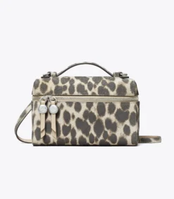 SCHLANKE ROMY HANDTASCHE AUS WILDLEDER MIT TRAGEGRIFF OBEN