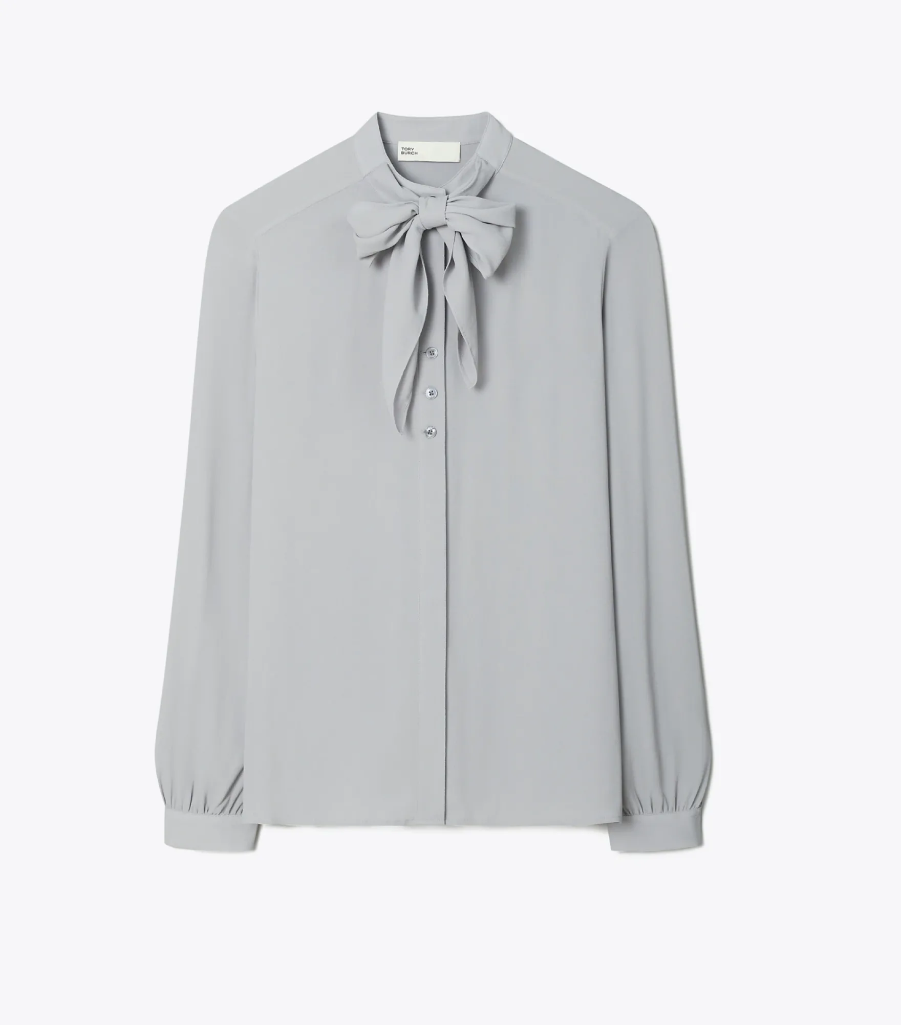 SCHLUPPENBLUSE AUS GEORGETTE