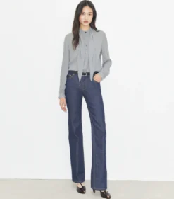 SCHLUPPENBLUSE AUS GEORGETTE