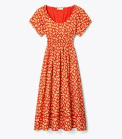 SCOOP-NECK DRESS