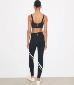 SCULPT LEGGINGS MIT DIAGONALEM CHEVRONMUSTER