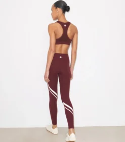 SCULPT LEGGINGS MIT DIAGONALEM CHEVRONMUSTER