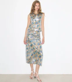 SHELL-TOP MIT PAILLETTEN