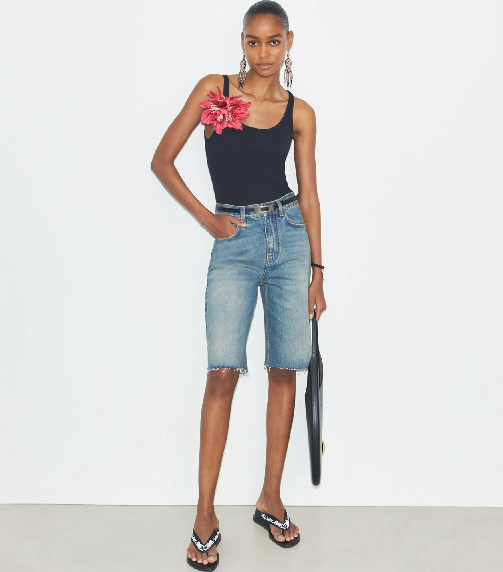 SHORTS AUS BAUMWOLLDENIM