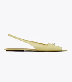 SLINGBACK-FLAT MIT PERFORIERTEM DETAIL