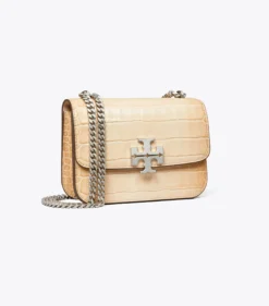 SMALL ELEANOR CROC-EMBOSSED BAG