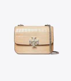 SMALL ELEANOR CROC-EMBOSSED BAG
