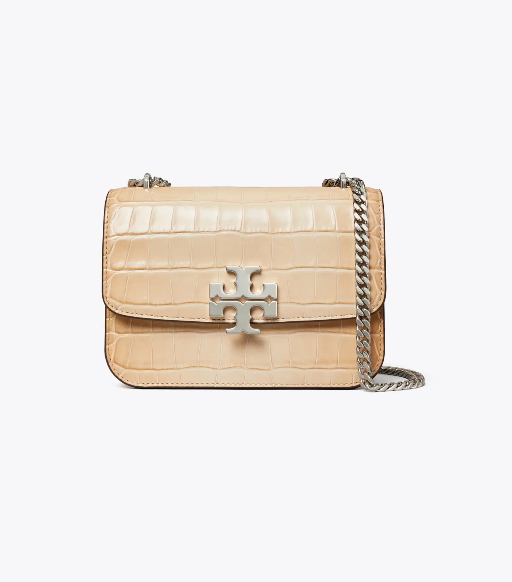 SMALL ELEANOR CROC-EMBOSSED BAG