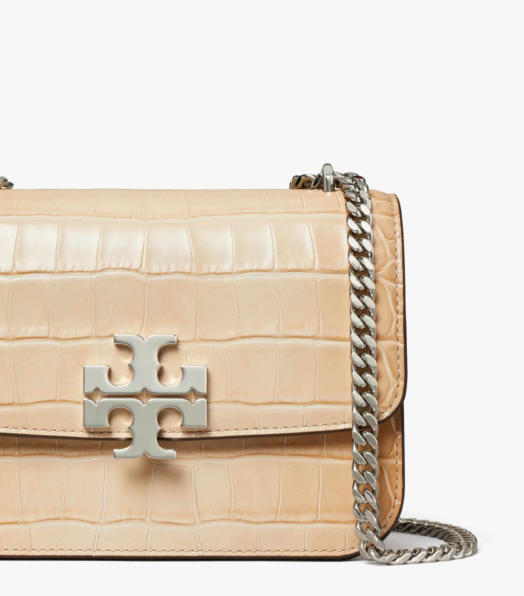 SMALL ELEANOR CROC-EMBOSSED BAG
