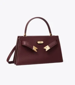 STRUKTURIERTE MINI LEE RADZIWILL TASCHE MIT TRAGEGRIFF OBEN